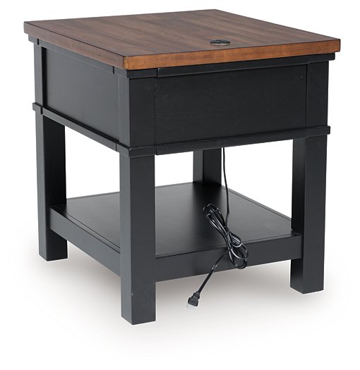 Wildenauer End Table - Casa Morelos / Coahuila Furniture (Oklahoma City, OK)