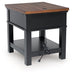 Wildenauer End Table - Casa Morelos / Coahuila Furniture (Oklahoma City, OK)