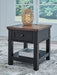 Wildenauer End Table - Casa Morelos / Coahuila Furniture (Oklahoma City, OK)