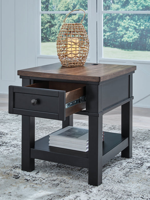Wildenauer End Table - Casa Morelos / Coahuila Furniture (Oklahoma City, OK)