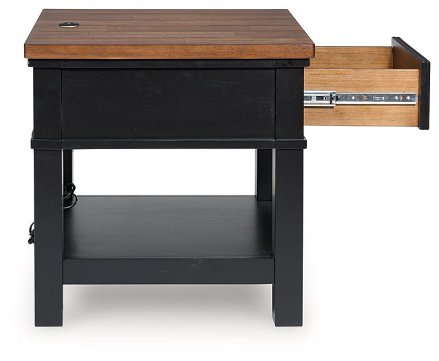 Wildenauer End Table - Casa Morelos / Coahuila Furniture (Oklahoma City, OK)
