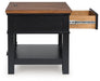 Wildenauer End Table - Casa Morelos / Coahuila Furniture (Oklahoma City, OK)