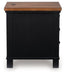 Wildenauer Chairside End Table - Casa Morelos / Coahuila Furniture (Oklahoma City, OK)