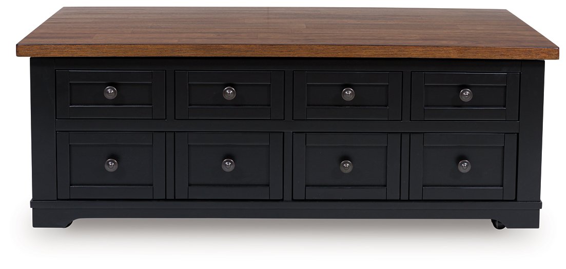 Wildenauer Lift-Top Coffee Table - Casa Morelos / Coahuila Furniture (Oklahoma City, OK)