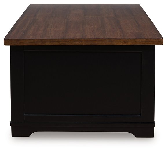 Wildenauer Lift-Top Coffee Table - Casa Morelos / Coahuila Furniture (Oklahoma City, OK)