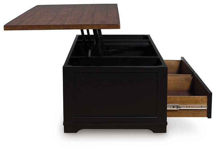 Wildenauer Lift-Top Coffee Table - Casa Morelos / Coahuila Furniture (Oklahoma City, OK)