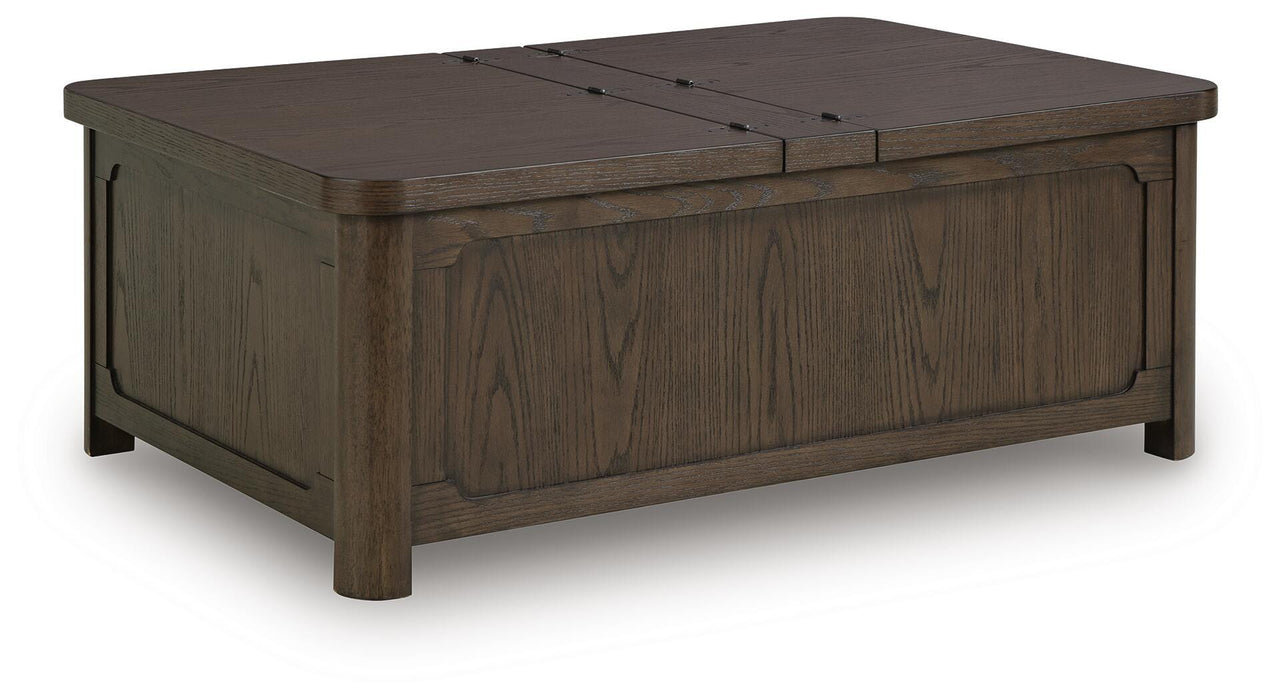 Breckington Coffee Table With Storage - Casa Morelos / Coahuila Furniture (Oklahoma City, OK)