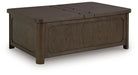 Breckington Coffee Table With Storage - Casa Morelos / Coahuila Furniture (Oklahoma City, OK)