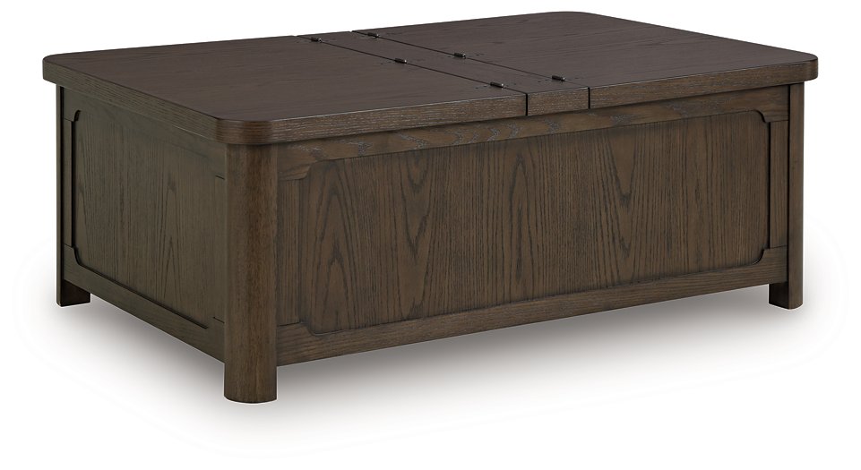 Breckington Coffee Table With Storage - Casa Morelos / Coahuila Furniture (Oklahoma City, OK)
