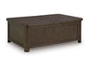 Breckington Coffee Table With Storage - Casa Morelos / Coahuila Furniture (Oklahoma City, OK)