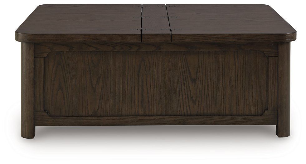 Breckington Coffee Table With Storage - Casa Morelos / Coahuila Furniture (Oklahoma City, OK)