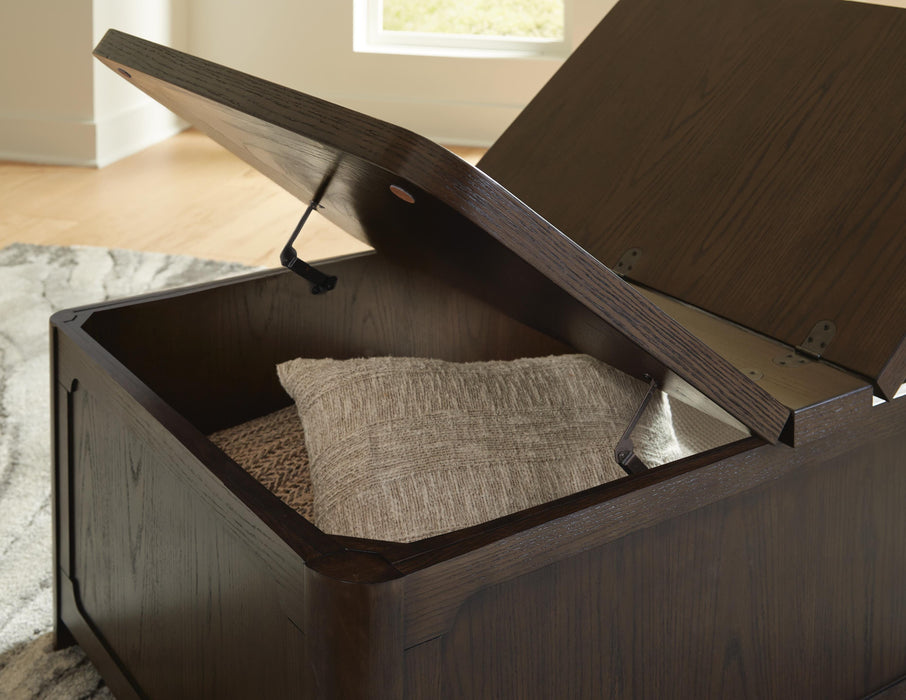 Breckington Coffee Table With Storage - Casa Morelos / Coahuila Furniture (Oklahoma City, OK)