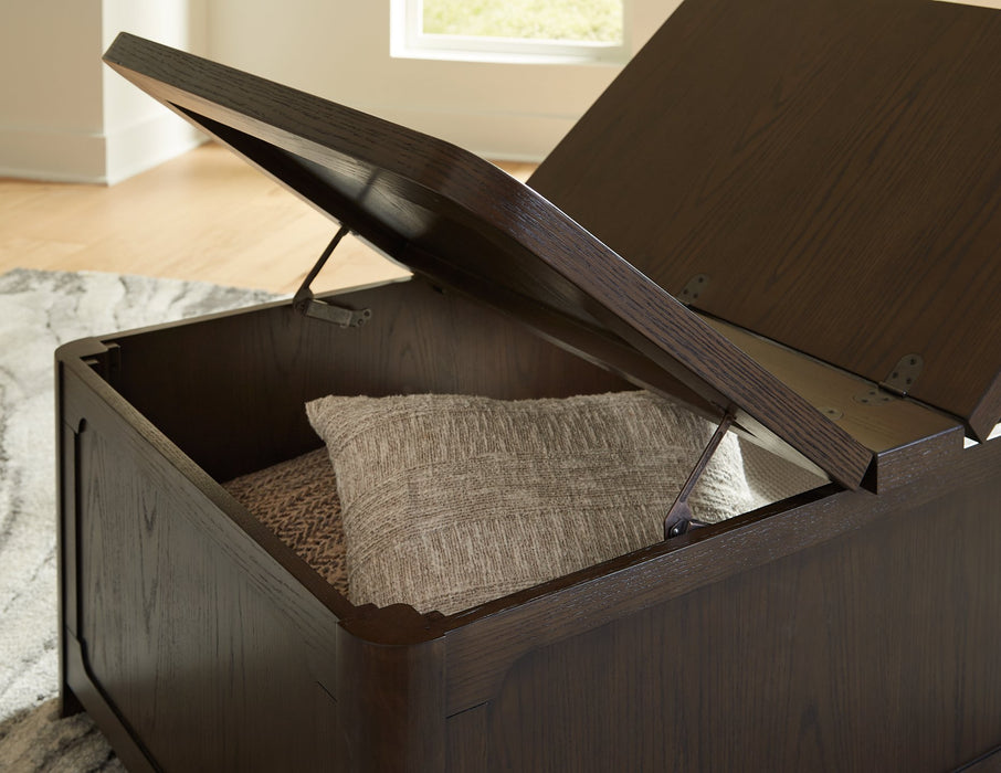 Breckington Coffee Table With Storage - Casa Morelos / Coahuila Furniture (Oklahoma City, OK)
