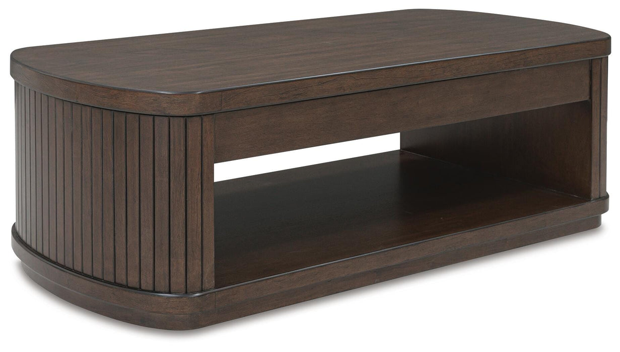 Korestone Lift-Top Coffee Table - Casa Morelos / Coahuila Furniture (Oklahoma City, OK)
