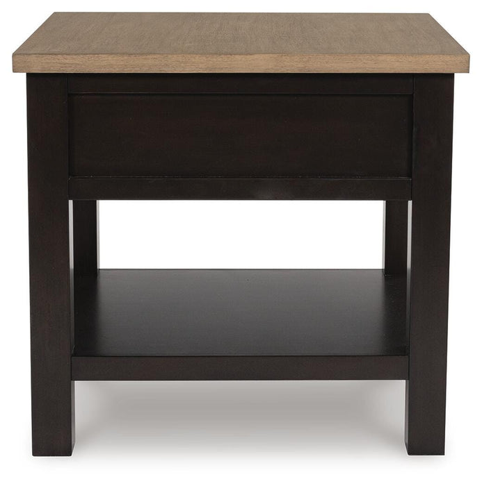 Drazmine End Table - Casa Morelos / Coahuila Furniture (Oklahoma City, OK)