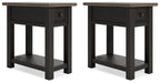 Tyler Creek End Table Set - Casa Morelos / Coahuila Furniture (Oklahoma City, OK)