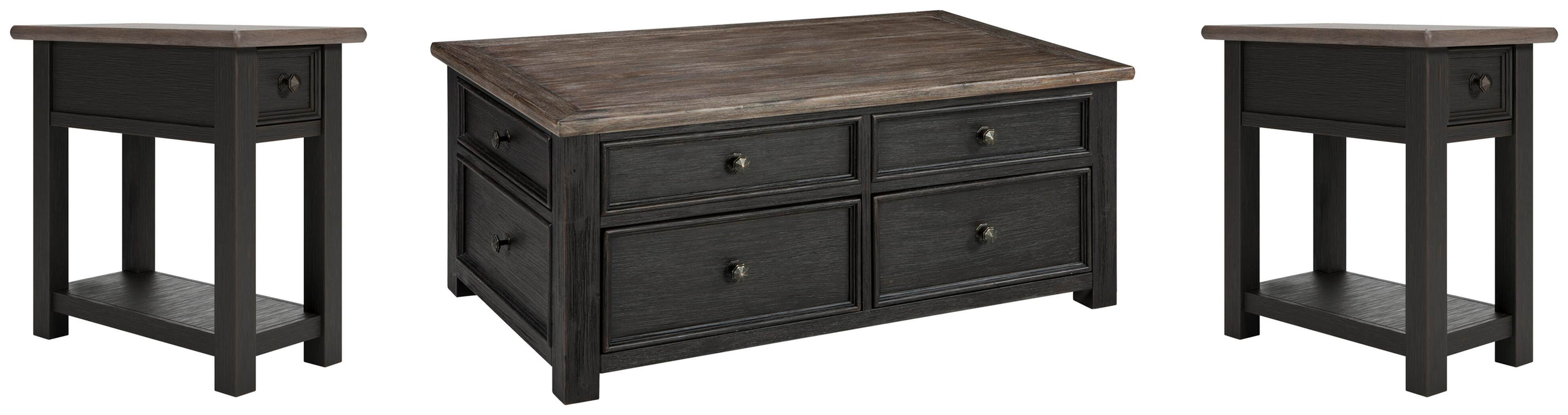 Tyler Creek Occasional Table Set - Casa Morelos / Coahuila Furniture (Oklahoma City, OK)