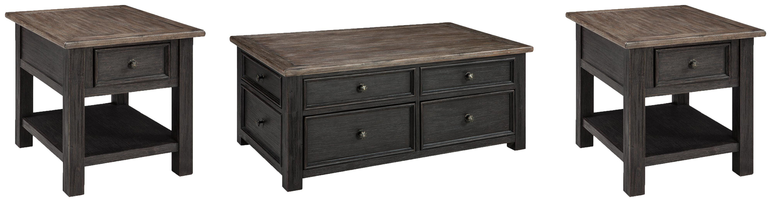 Tyler Creek Occasional Table Set - Casa Morelos / Coahuila Furniture (Oklahoma City, OK)