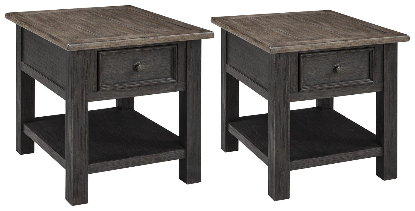 Tyler Creek End Table Set - Casa Morelos / Coahuila Furniture (Oklahoma City, OK)