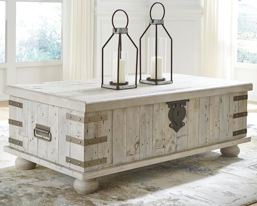 Carynhurst Coffee Table with Lift Top - Casa Morelos / Coahuila Furniture (Oklahoma City, OK)