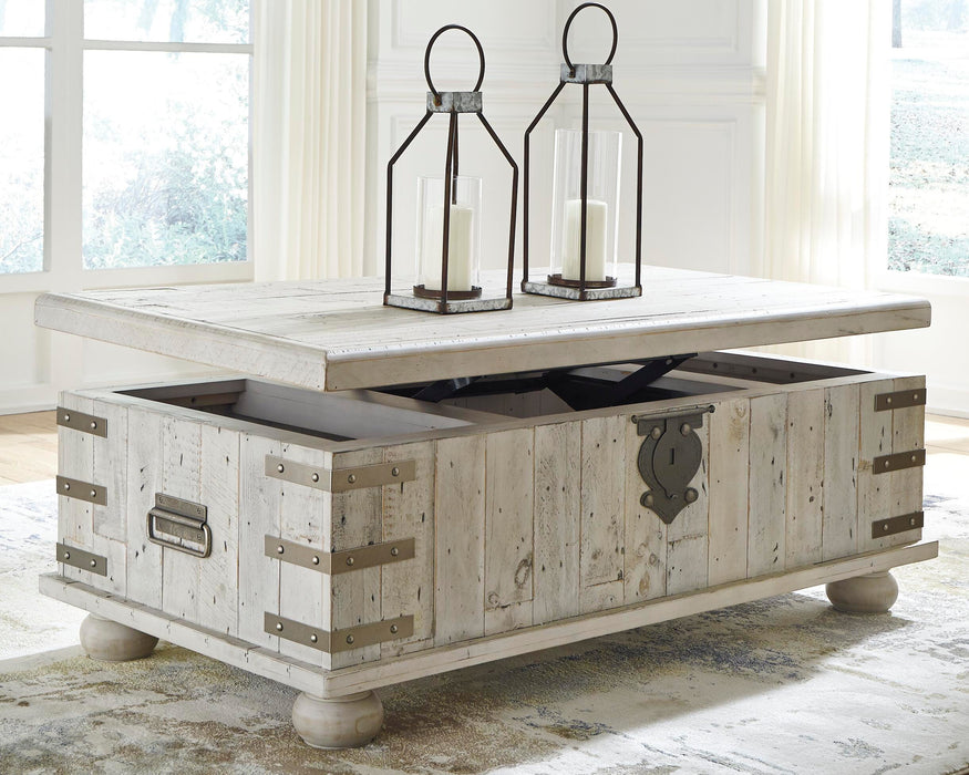 Carynhurst Coffee Table with Lift Top - Casa Morelos / Coahuila Furniture (Oklahoma City, OK)
