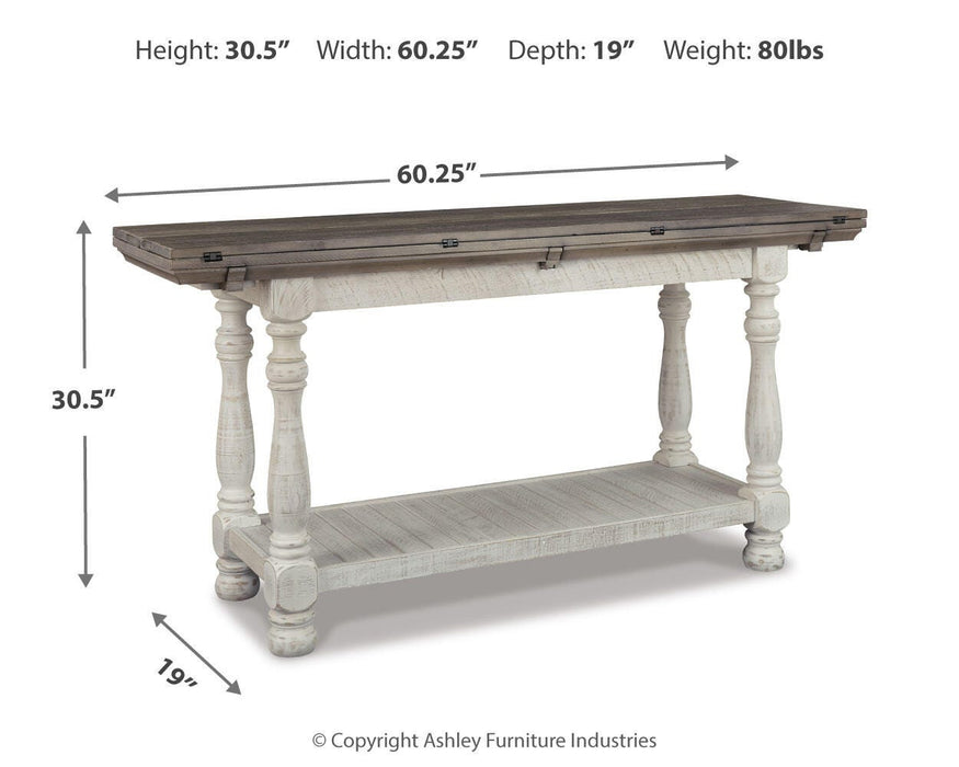 Havalance Sofa/Console Table - Casa Morelos / Coahuila Furniture (Oklahoma City, OK)