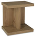 Brinstead Chairside End Table - Casa Morelos / Coahuila Furniture (Oklahoma City, OK)