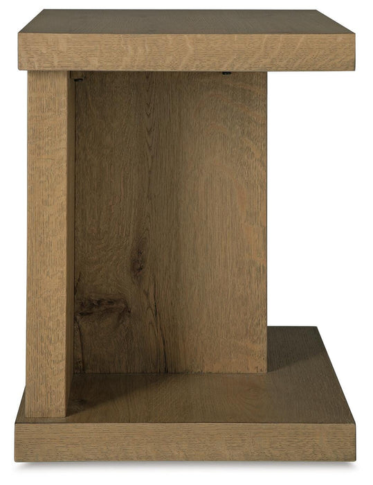 Brinstead Chairside End Table - Casa Morelos / Coahuila Furniture (Oklahoma City, OK)