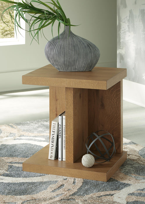Brinstead Chairside End Table - Casa Morelos / Coahuila Furniture (Oklahoma City, OK)