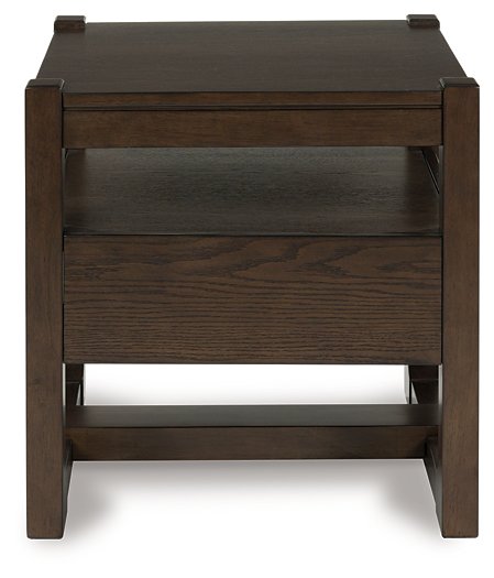 Breckington End Table - Casa Morelos / Coahuila Furniture (Oklahoma City, OK)