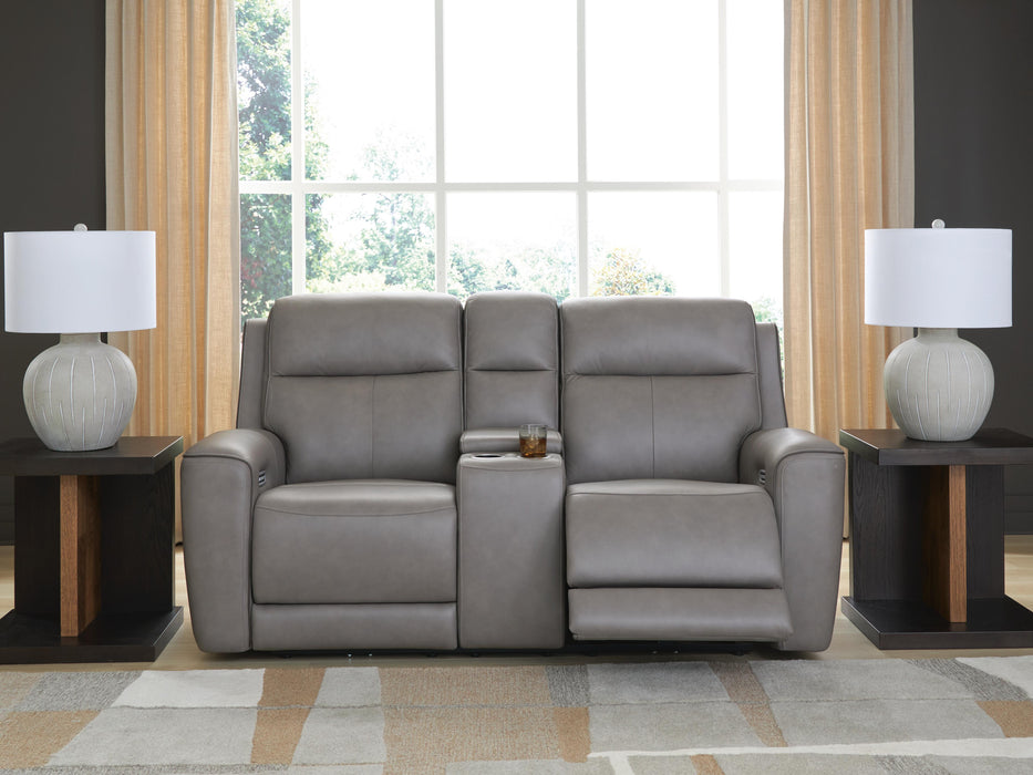 5Z-Comfort Power Reclining Loveseat with Console - Casa Morelos / Coahuila Furniture (Oklahoma City, OK)