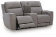 5Z-Comfort Power Reclining Loveseat with Console - Casa Morelos / Coahuila Furniture (Oklahoma City, OK)