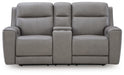5Z-Comfort Power Reclining Loveseat with Console - Casa Morelos / Coahuila Furniture (Oklahoma City, OK)