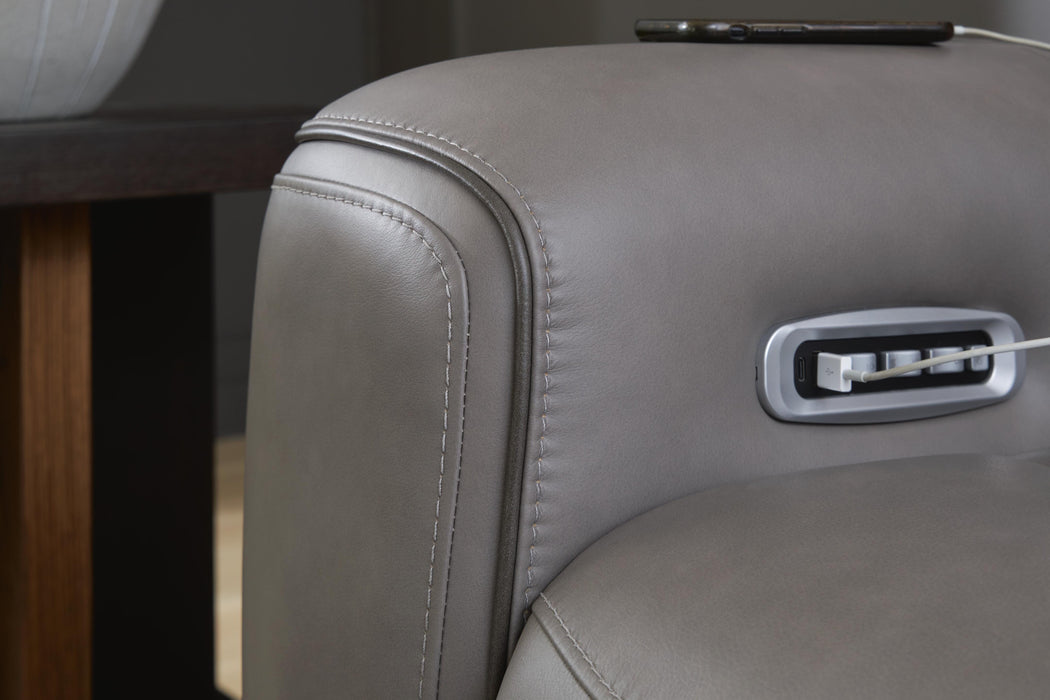 5Z-Comfort Power Reclining Loveseat with Console - Casa Morelos / Coahuila Furniture (Oklahoma City, OK)