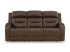 Knightington Power Reclining Sofa with Audio Seating - Casa Morelos / Coahuila Furniture (Oklahoma City, OK)