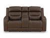 Knightington Power Reclining Loveseat with Audio Seating - Casa Morelos / Coahuila Furniture (Oklahoma City, OK)