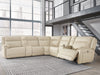 Double Deal Reclining Sectional with 2 Consoles - Casa Morelos / Coahuila Furniture (Oklahoma City, OK)