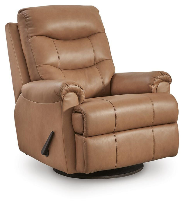Flynwood Swivel Glider Recliner - Casa Morelos / Coahuila Furniture (Oklahoma City, OK)