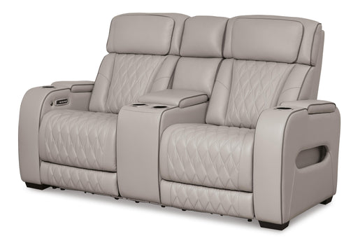 Boyington Power Reclining Loveseat with Console - Casa Morelos / Coahuila Furniture (Oklahoma City, OK)