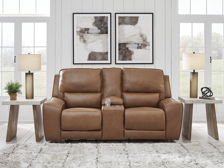 DeepWakes Power Reclining Loveseat with Console - Casa Morelos / Coahuila Furniture (Oklahoma City, OK)