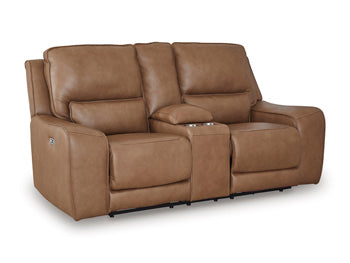 DeepWakes Power Reclining Loveseat with Console - Casa Morelos / Coahuila Furniture (Oklahoma City, OK)