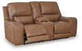 DeepWakes Power Reclining Loveseat with Console - Casa Morelos / Coahuila Furniture (Oklahoma City, OK)