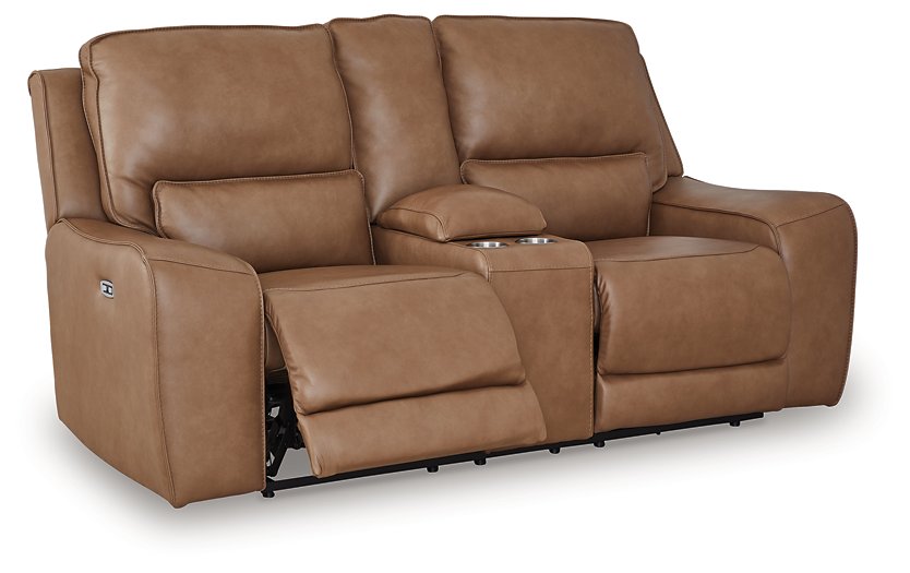 DeepWakes Power Reclining Loveseat with Console - Casa Morelos / Coahuila Furniture (Oklahoma City, OK)