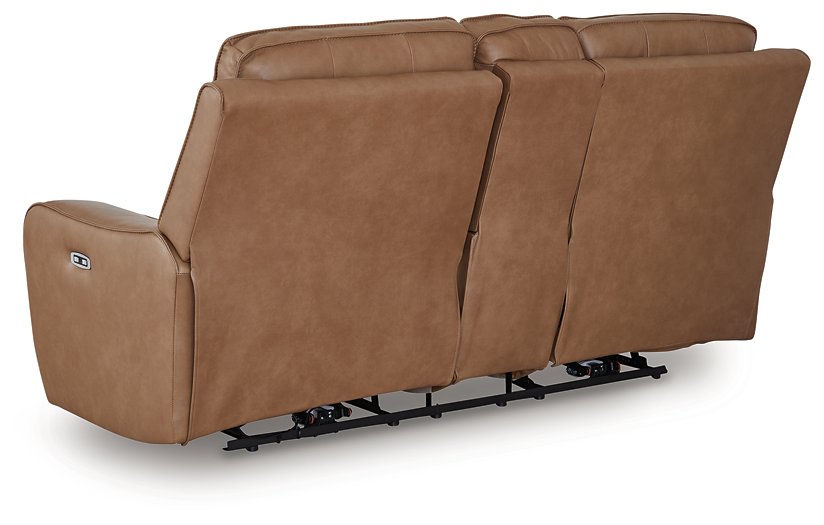 DeepWakes Power Reclining Loveseat with Console - Casa Morelos / Coahuila Furniture (Oklahoma City, OK)