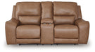 DeepWakes Power Reclining Loveseat with Console - Casa Morelos / Coahuila Furniture (Oklahoma City, OK)
