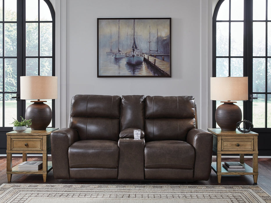 Crossplex Power Reclining Loveseat with Console - Casa Morelos / Coahuila Furniture (Oklahoma City, OK)