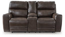 Crossplex Power Reclining Loveseat with Console - Casa Morelos / Coahuila Furniture (Oklahoma City, OK)