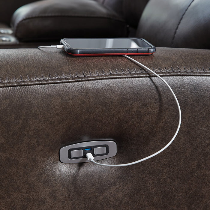 Crossplex Power Reclining Sofa - Casa Morelos / Coahuila Furniture (Oklahoma City, OK)