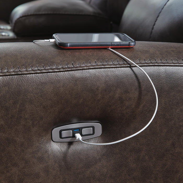 Crossplex Power Reclining Sofa - Casa Morelos / Coahuila Furniture (Oklahoma City, OK)