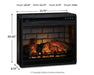 Wildenauer 76" TV Stand with Electric Fireplace - Casa Morelos / Coahuila Furniture (Oklahoma City, OK)